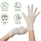 Handicare Disposable Latex Gloves (100/pack)