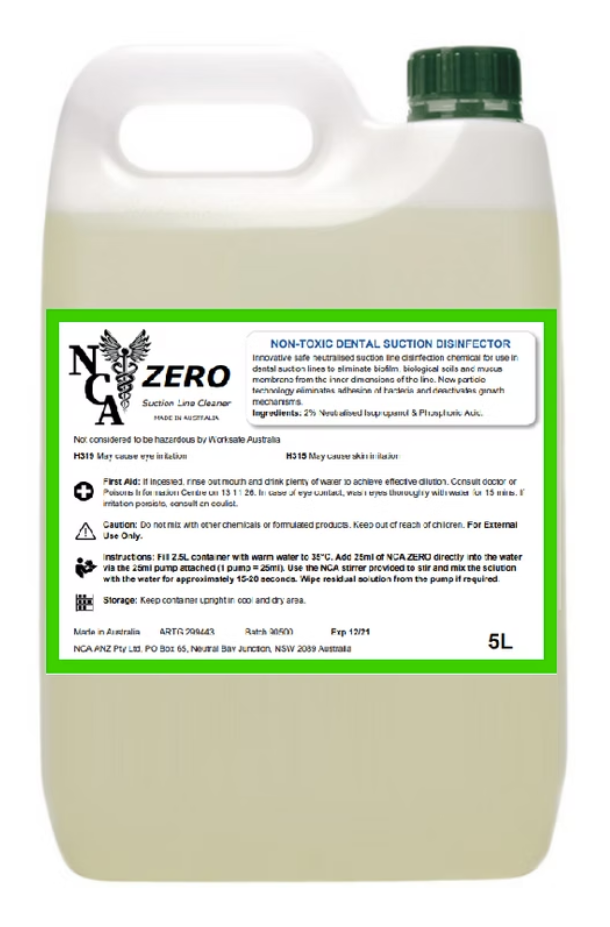 CH04 Zero Dental Suction Line Cleaner - 5L